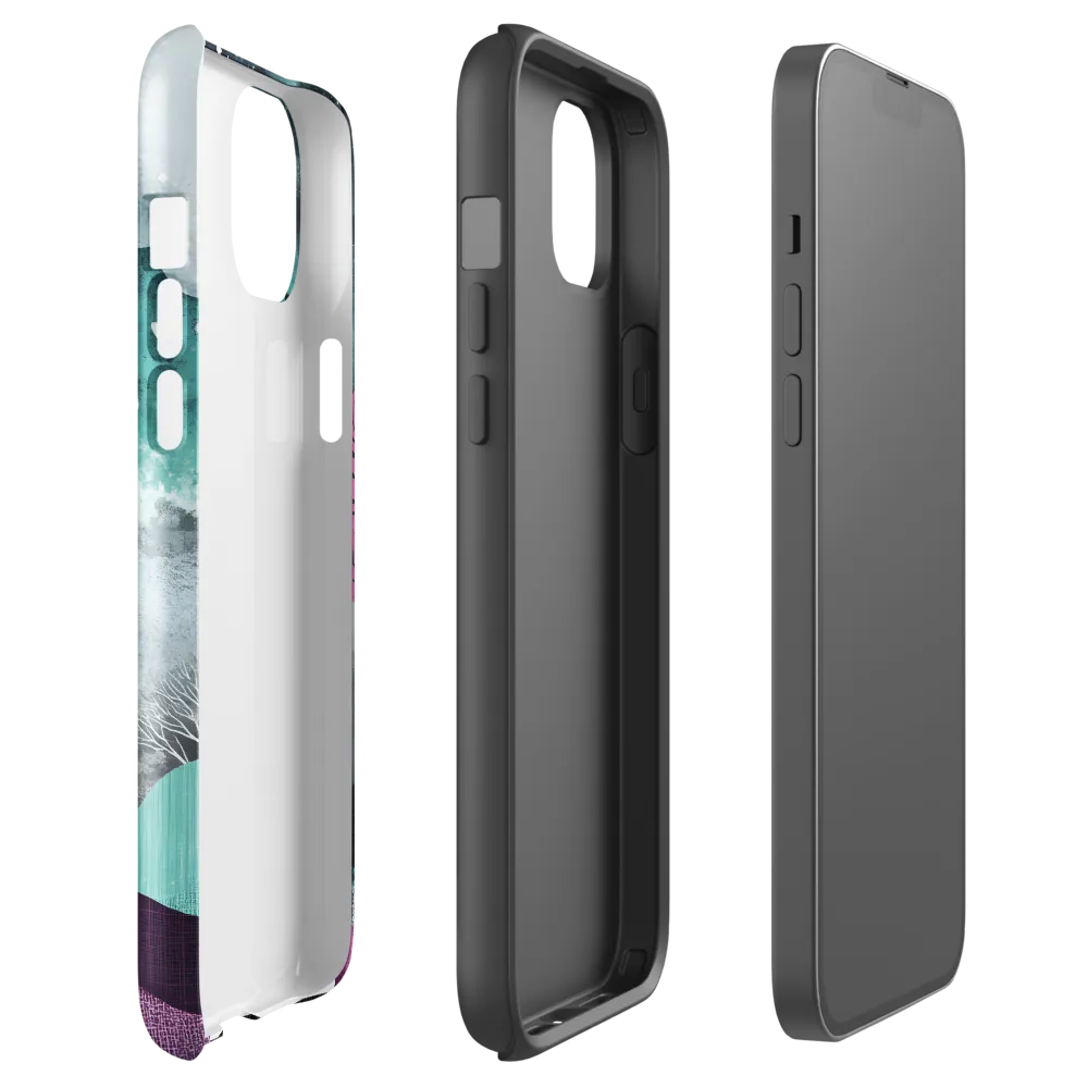 Whimsical Landscape of Love | Phone Case |  14 Plus | Tough Case | Glossy