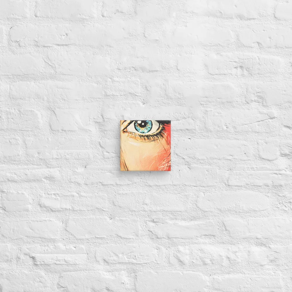 Gaze of Emotion | Canvas | 6″×6″