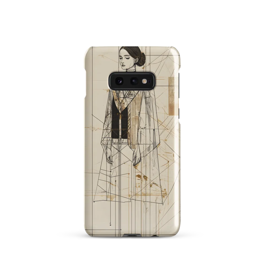 Elegance in Lines | Phone Case |  S10e | Snap Case | Glossy