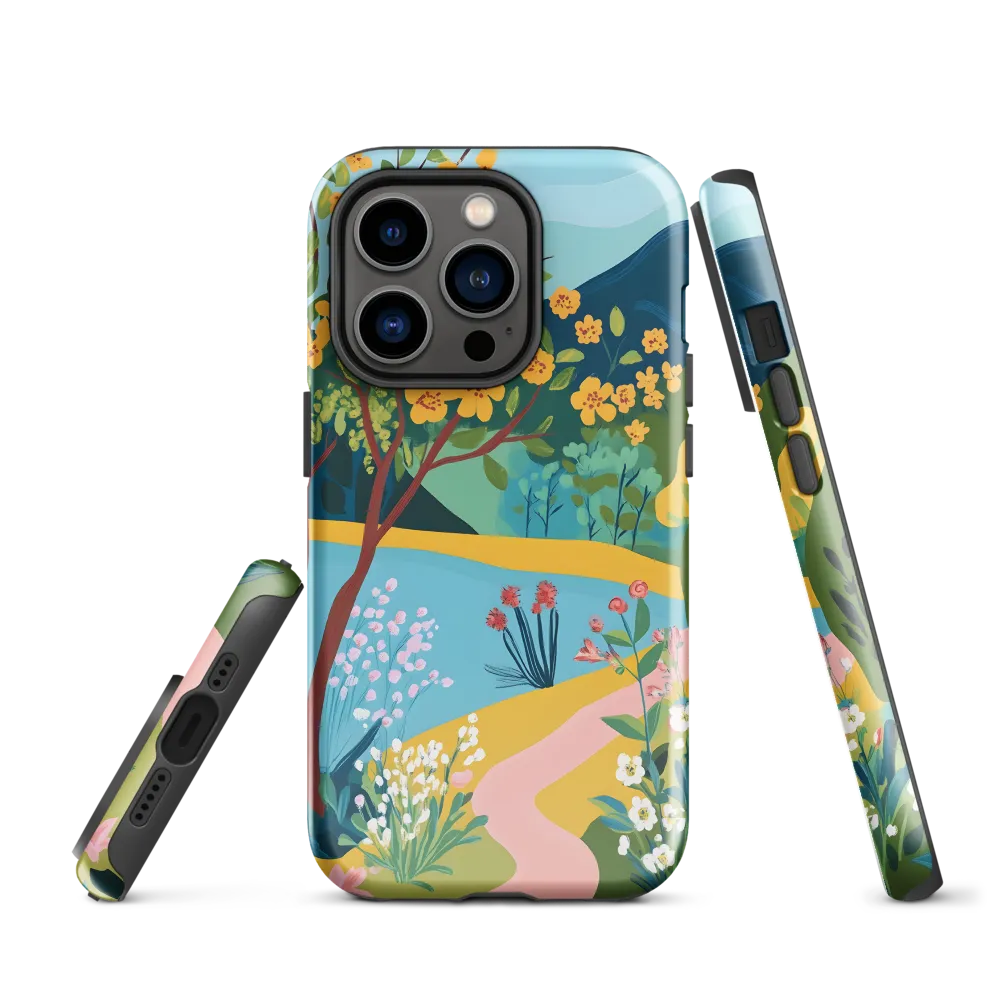 Blossoms by the Tranquil Waters