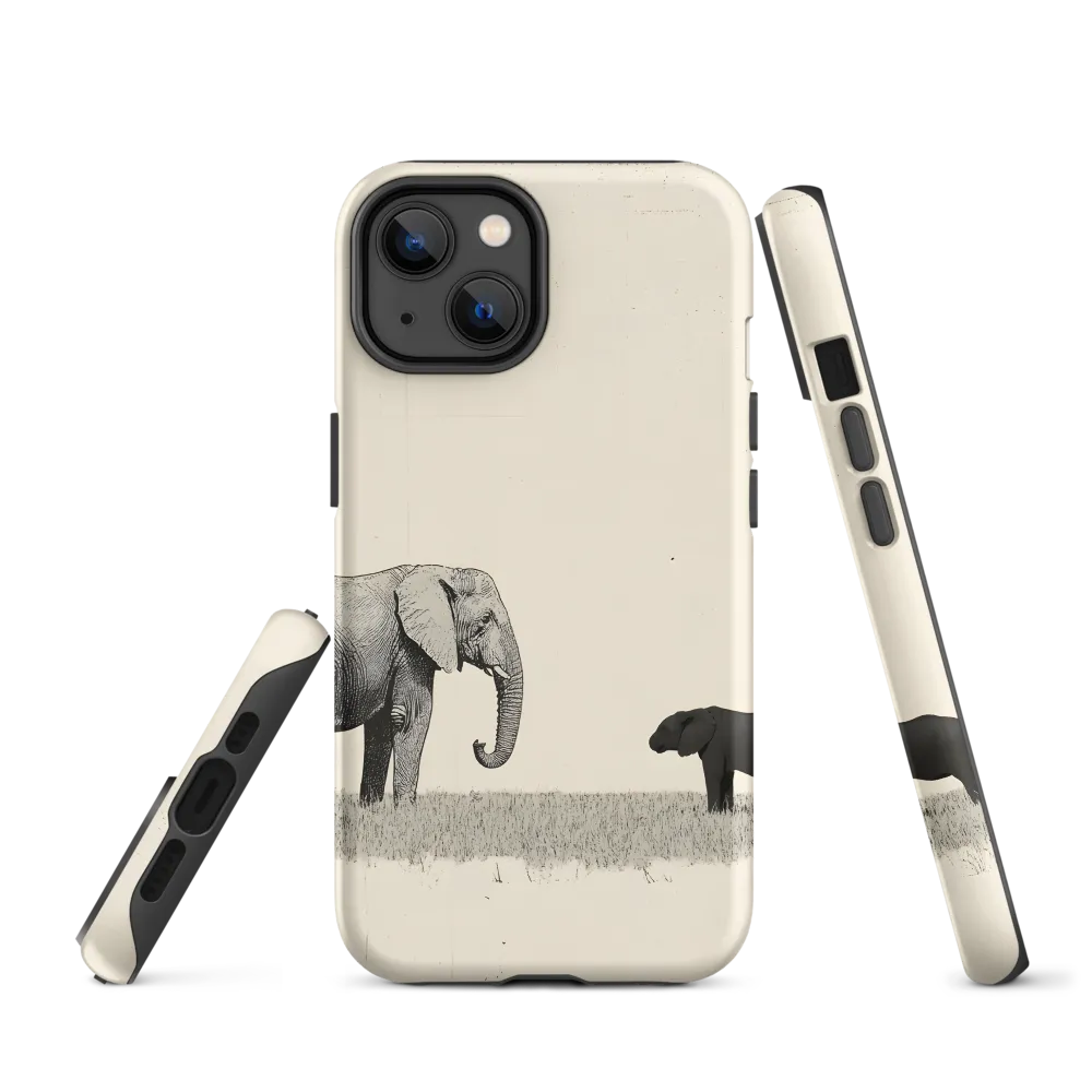 Contrasting Companions | Phone Case |  14 | Tough Case | Matte