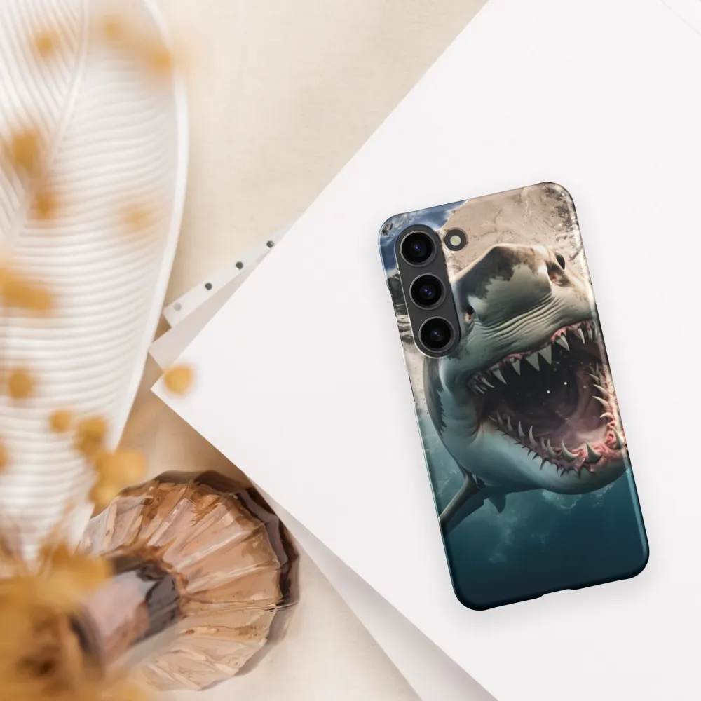 Fierce Majesty of the Ocean | Phone Case |  S23 | Snap Case | Matte
