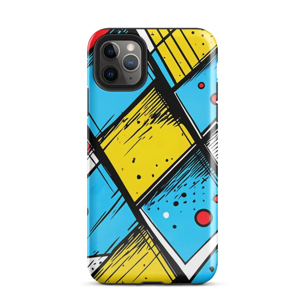 Dynamic Geometric Fusion | Phone Case |  11 Pro Max | Tough Case | Glossy