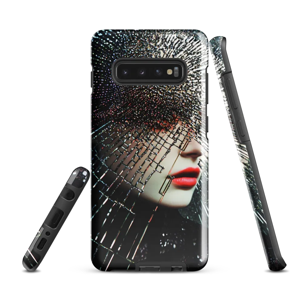 Fractured Identity | Phone Case |  S10 Plus | Tough Case | Glossy