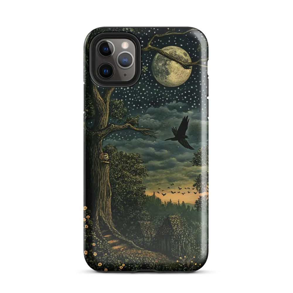 Mystical Nightscape Under the Full Moon | Phone Case |  11 Pro Max | Tough Case | Glossy