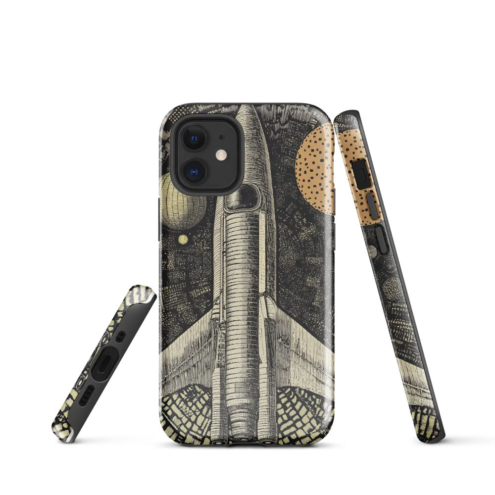 Voyage to the Unknown | Phone Case |  12 mini | Tough Case | Glossy