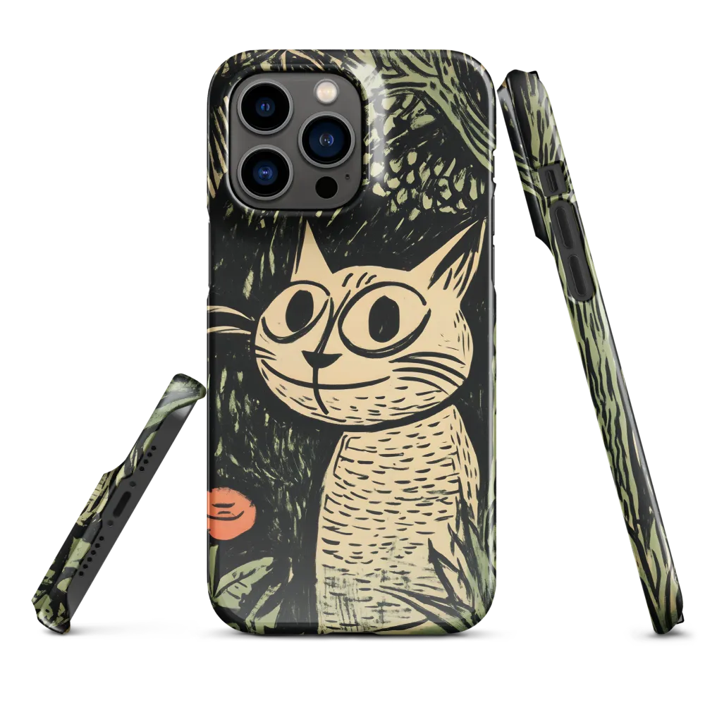 Whimsical Cat in the Forest