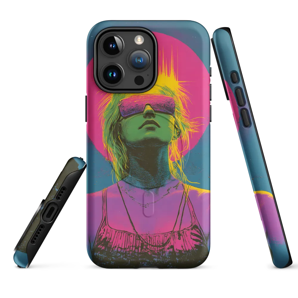 Neon Dreams: Portrait of a Modern Muse