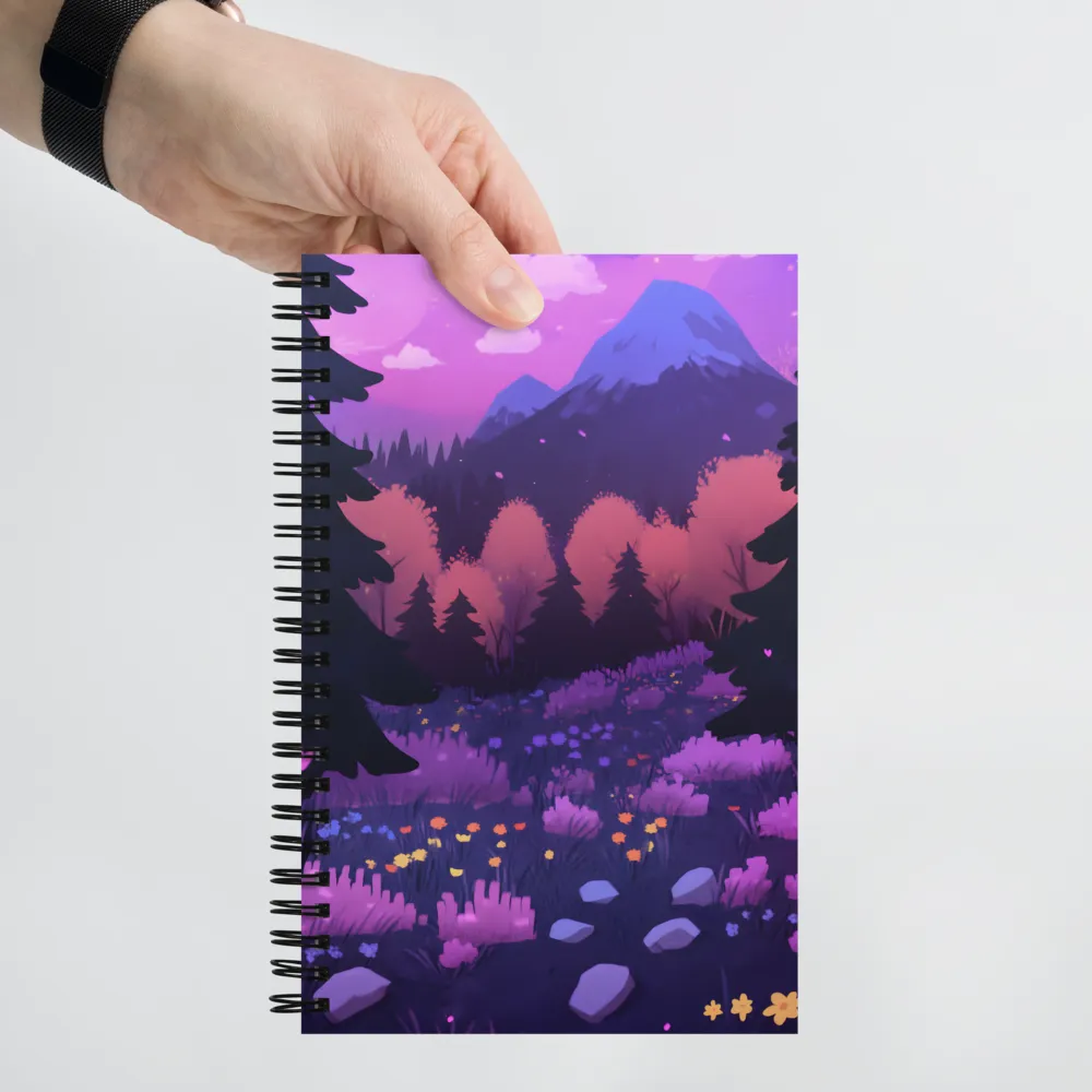 Whispers of a Dreamy Landscape | Spiral Notebook