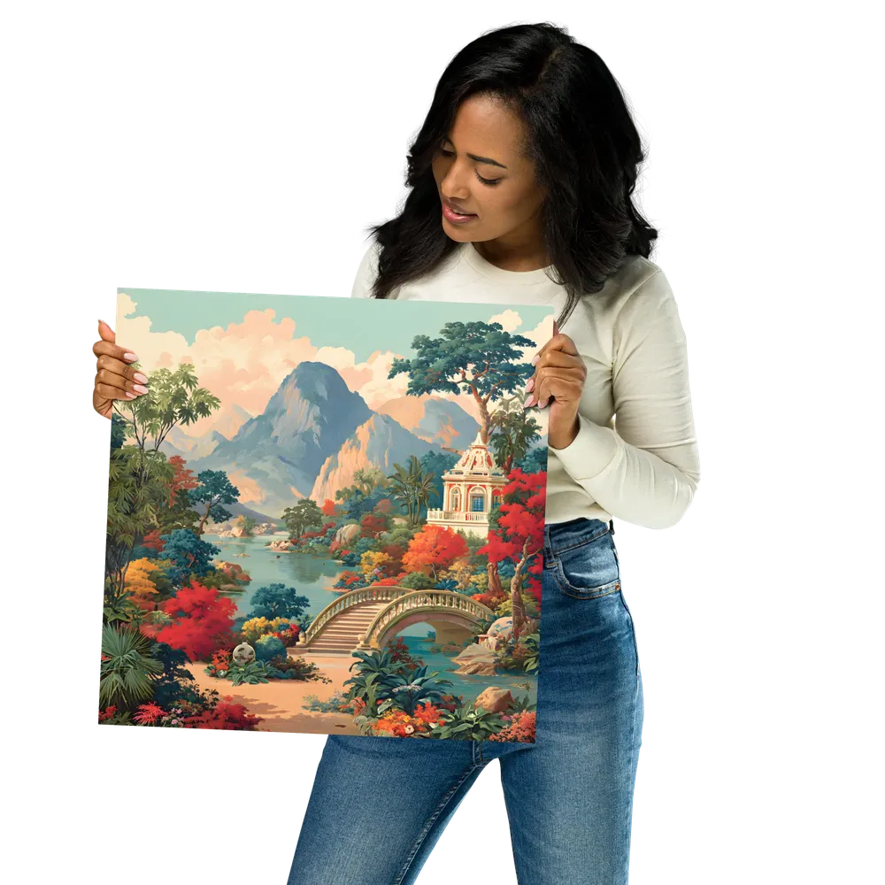 Arcadian Bridge 
 Poster | 16″x 16″