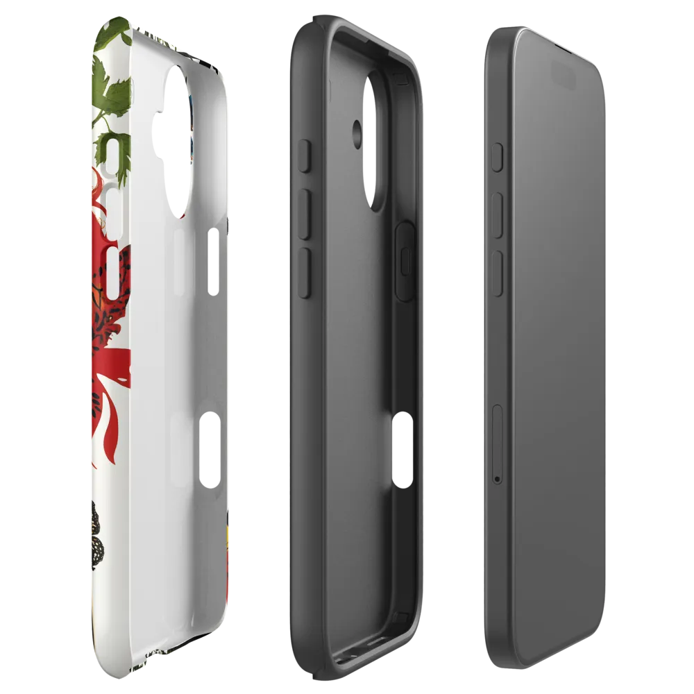 Floral Dreams | Phone Case |  16 Plus | Tough Case | Matte