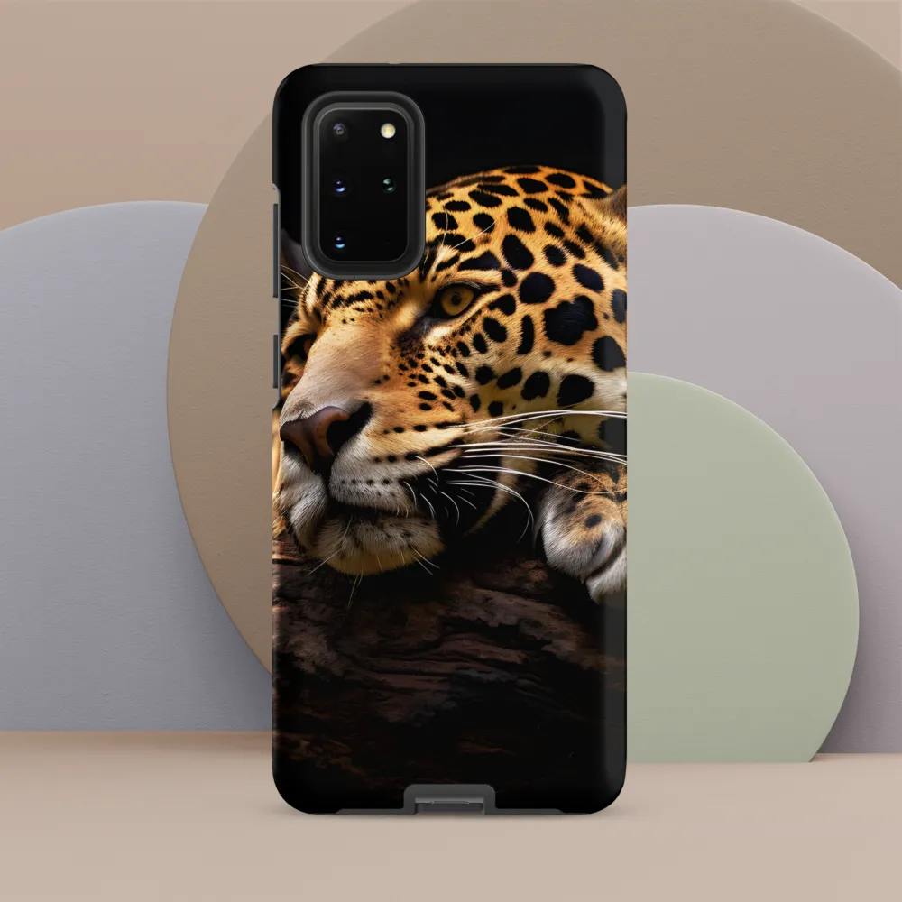 Tranquil Majesty: The Resting Leopard