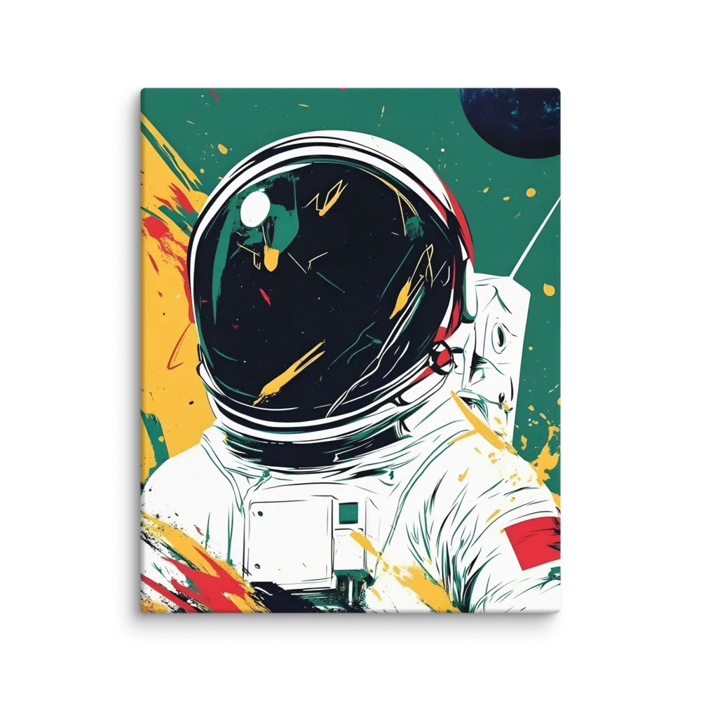 Galactic Explorer: A Modern Odyssey | Canvas | 16″×20″