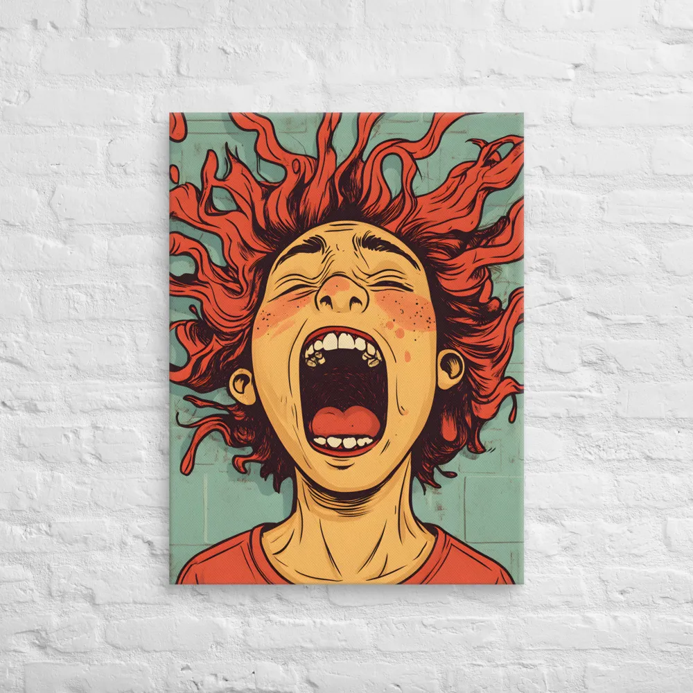 Fury Unleashed | Canvas | 24″×32″