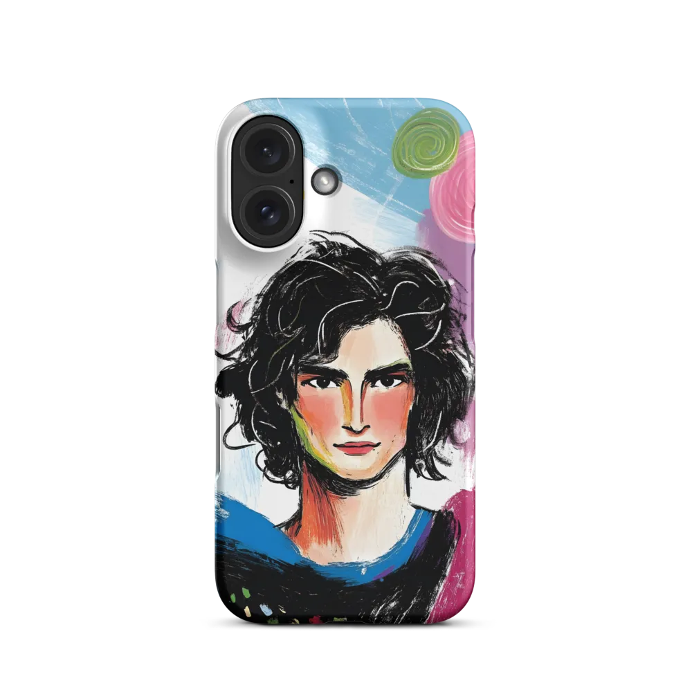 Vibrant Portrait of Youth | Phone Case |  16 | Snap Case | Matte