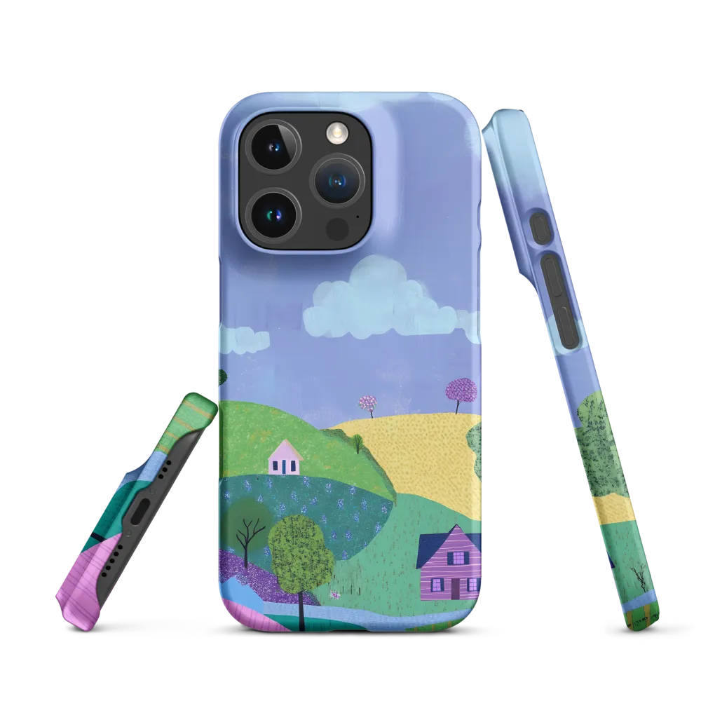 Whimsical Hills and Quaint Homes
