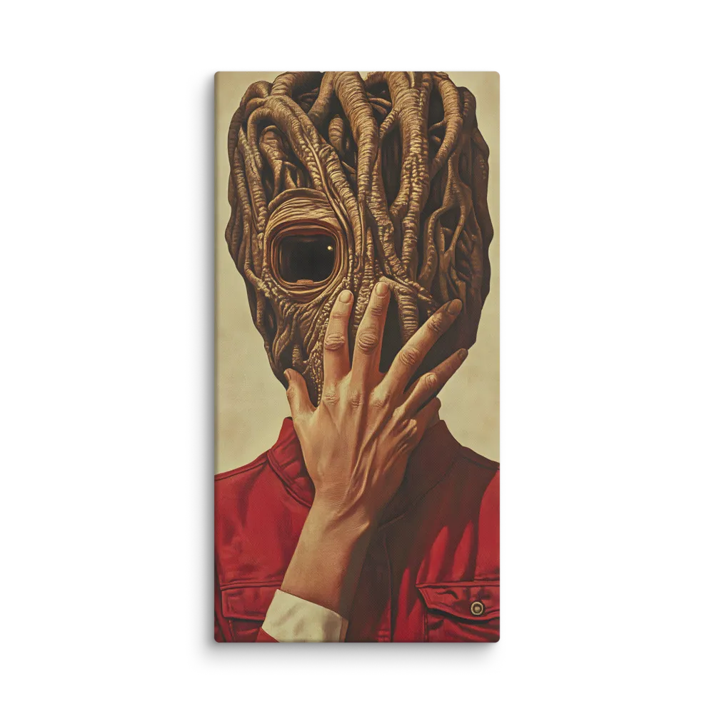 The Mask of Roots | Canvas | 24″×48″