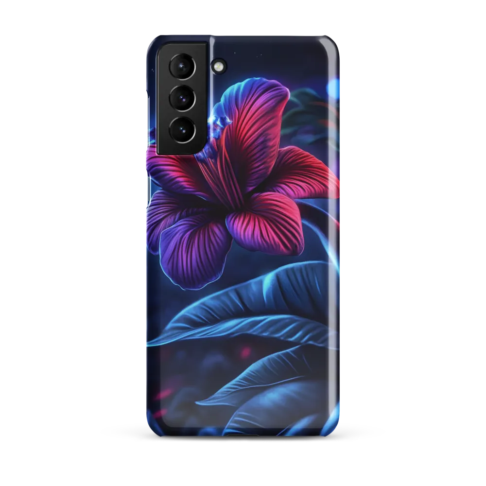 Illuminated Serenity: The Surreal Blossom