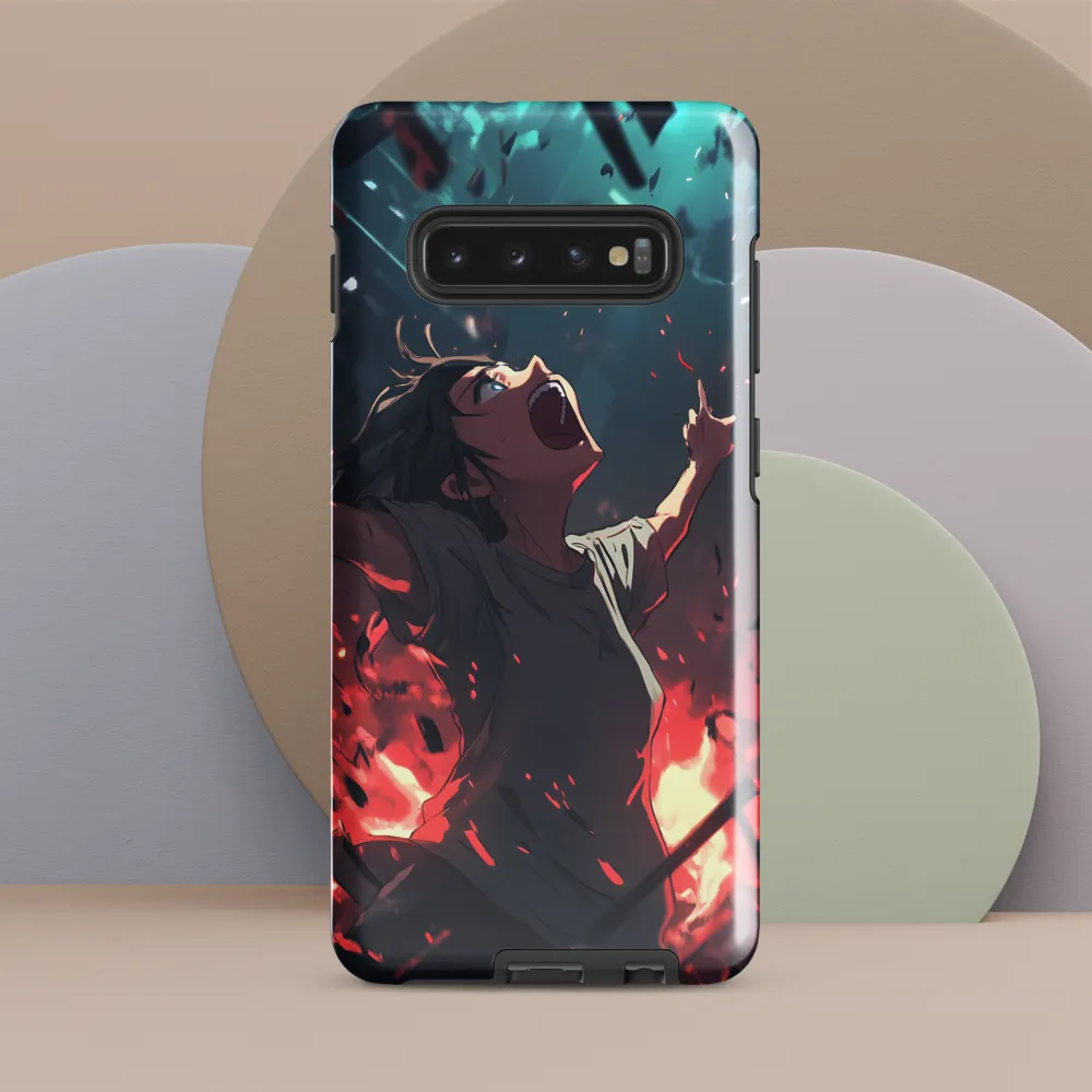 Eruption of Freedom | Phone Case |  S10 Plus | Tough Case | Glossy