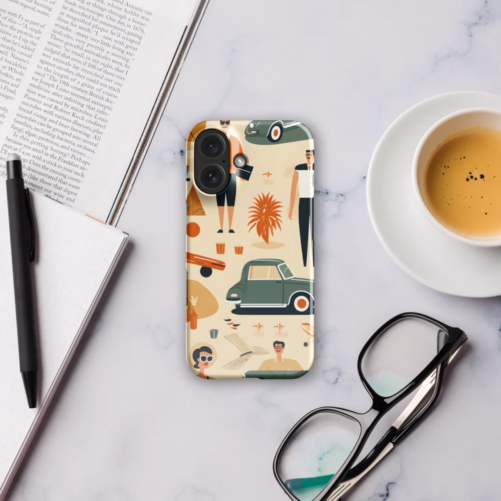 Retro Playfulness | Phone Case |  16 | Snap Case | Glossy