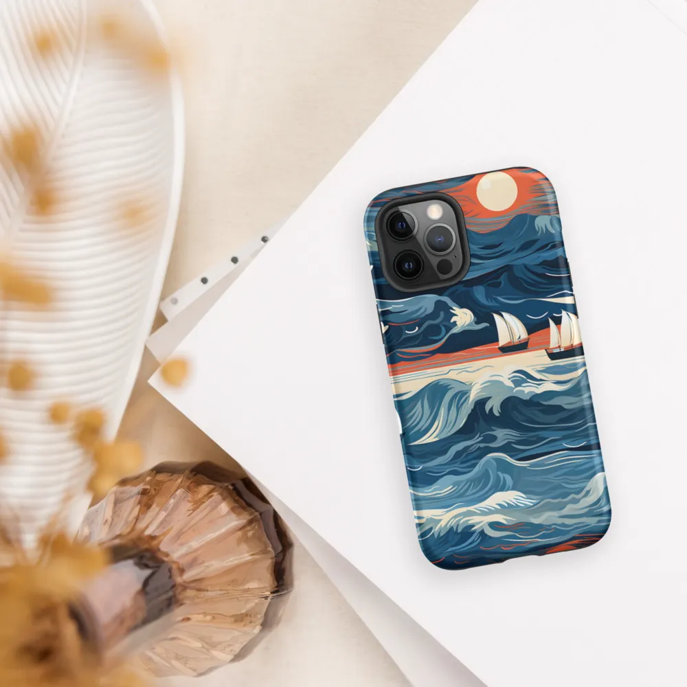 Ocean Whispers: A Voyage at Dusk