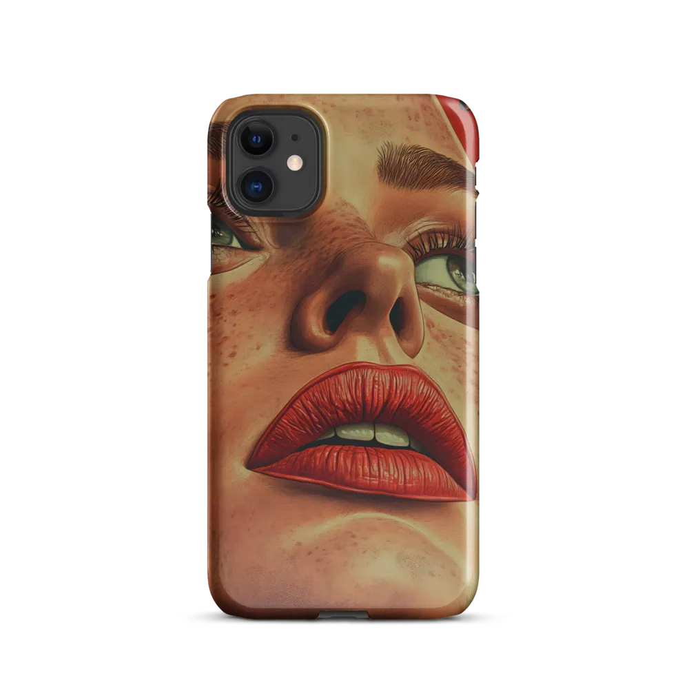 Red Intensity: A Portrait of Elegance