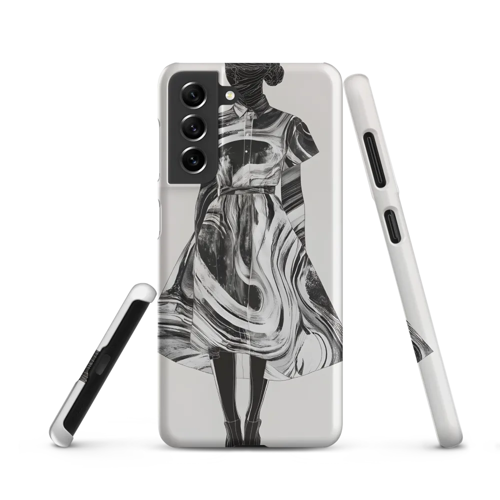Whirls of Elegance: A Contemporary Fashion Design