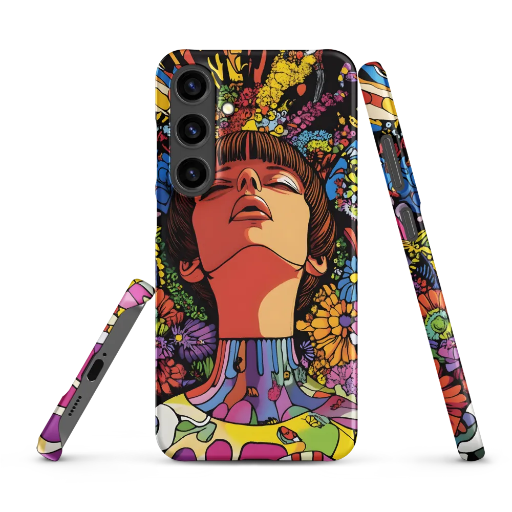 Vibrant Ecstasy: A Psychedelic Portrait