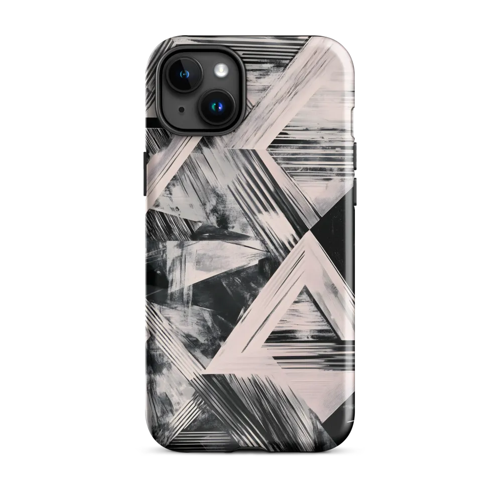 Geometric Harmony | Phone Case |  15 Plus | Tough Case | Glossy