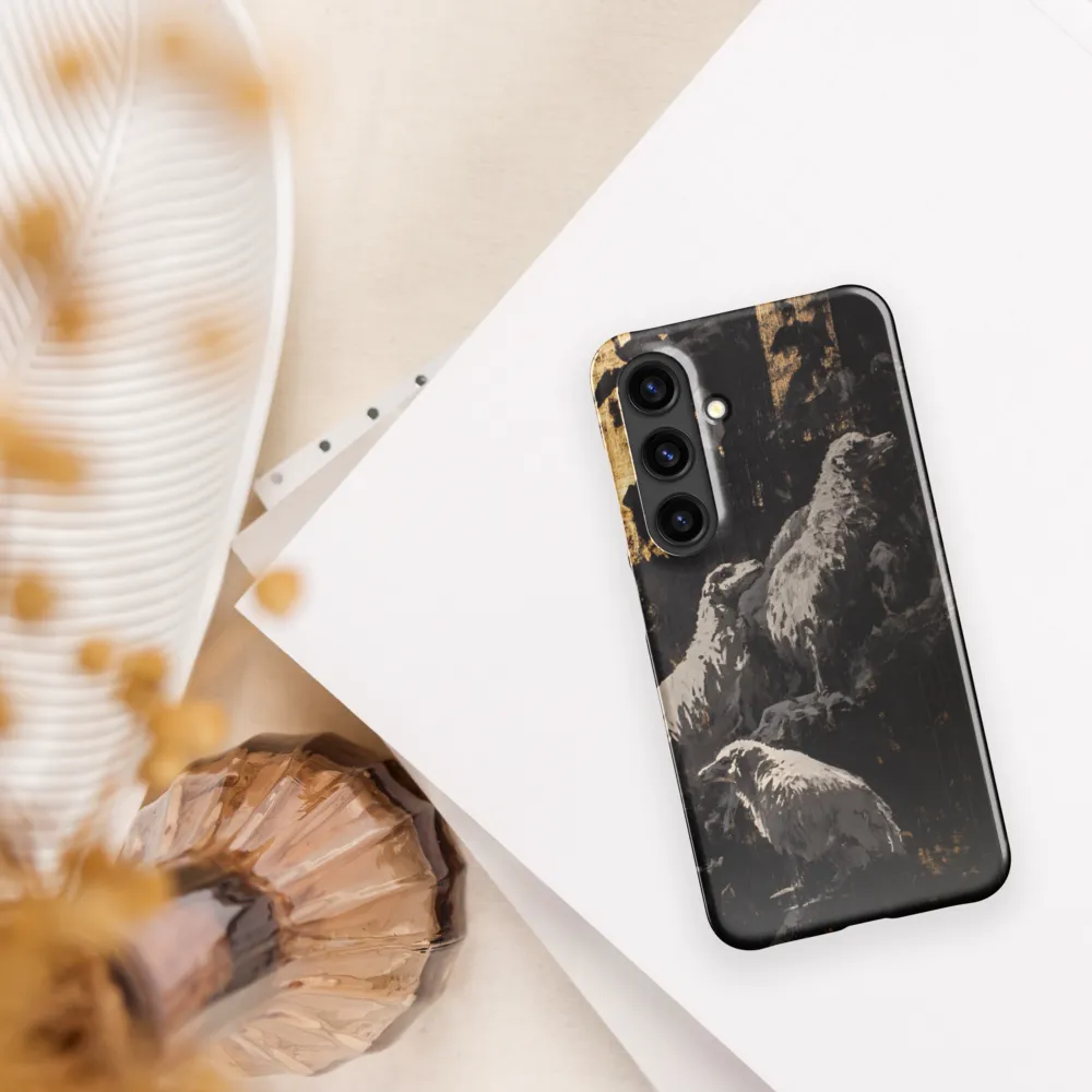 The Enigmatic Gathering | Phone Case |  S24 | Snap Case | Glossy