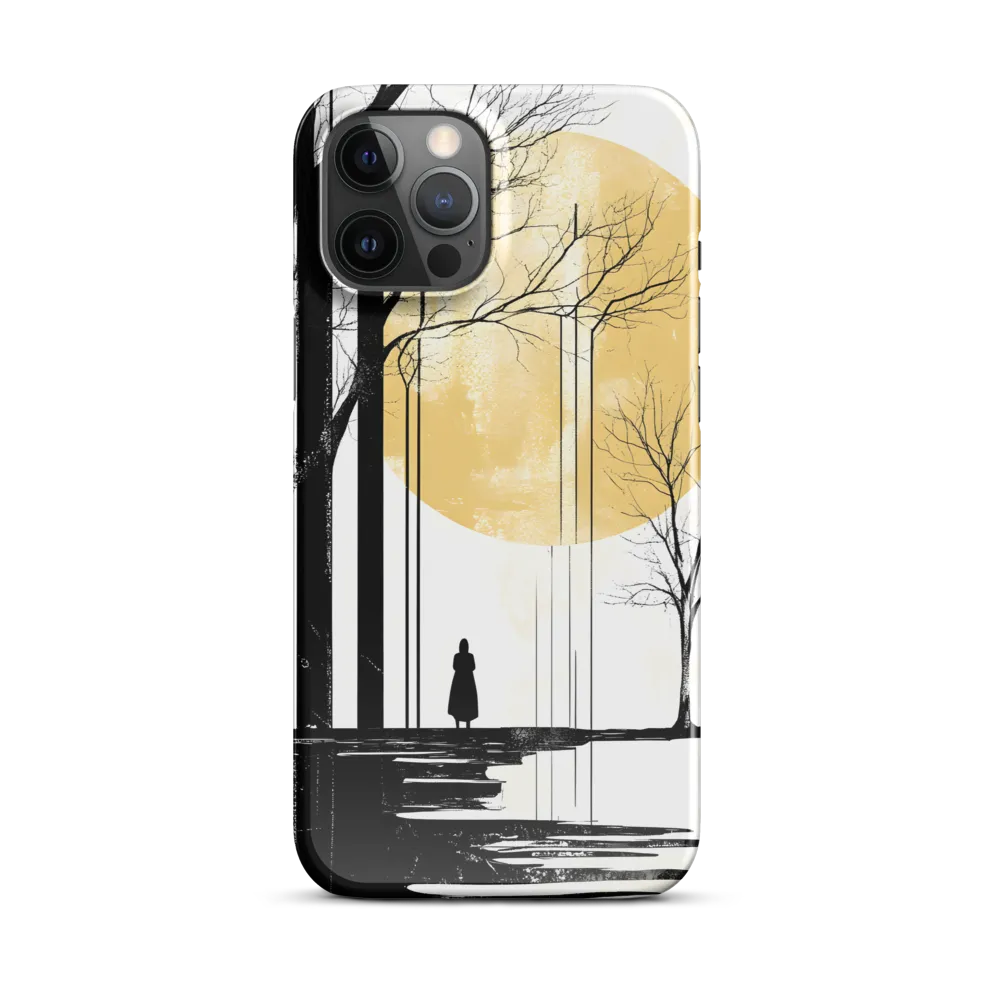 Solitude Under the Yellow Sun | Phone Case |  12 Pro Max | Snap Case | Glossy