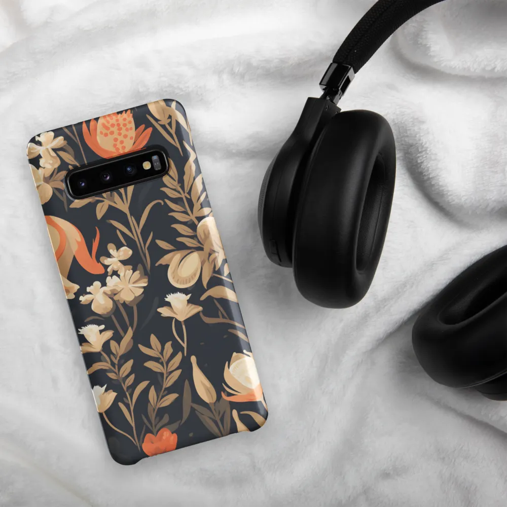 Floral Harmony: A Dance in the Dark