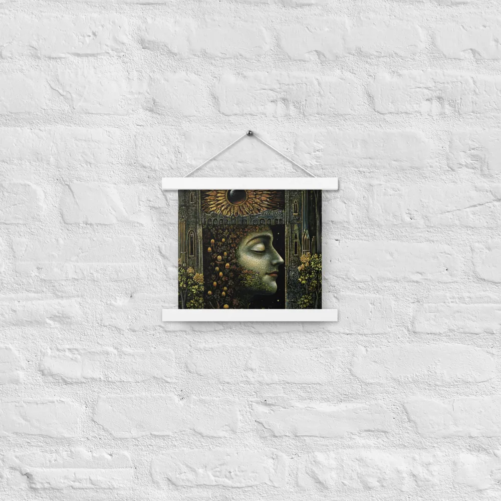 Nature’s Embrace: The Infinite Connection | Poster With White Wood Hanger | 10″×10″