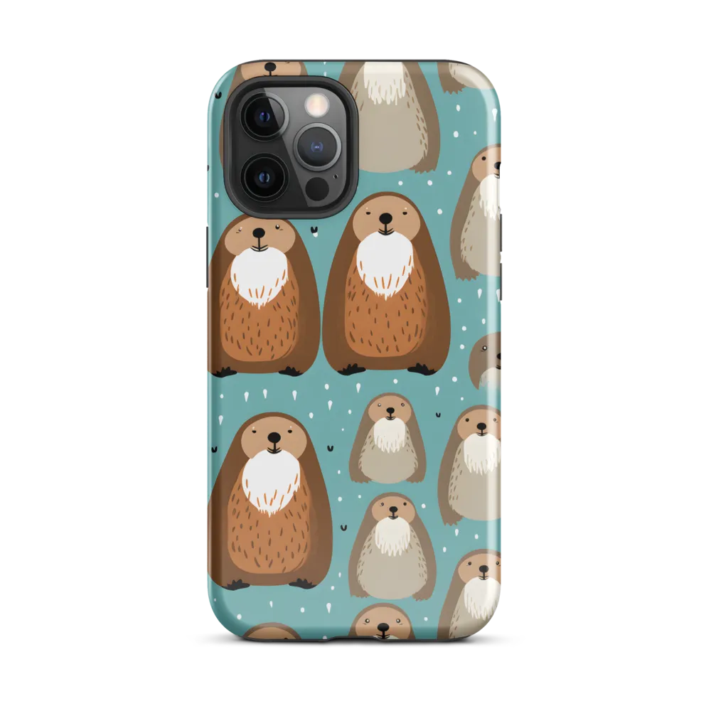 Whimsical Otter Pattern