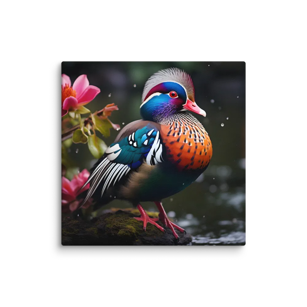 The Majestic Mandarin | Canvas | 28″×28″