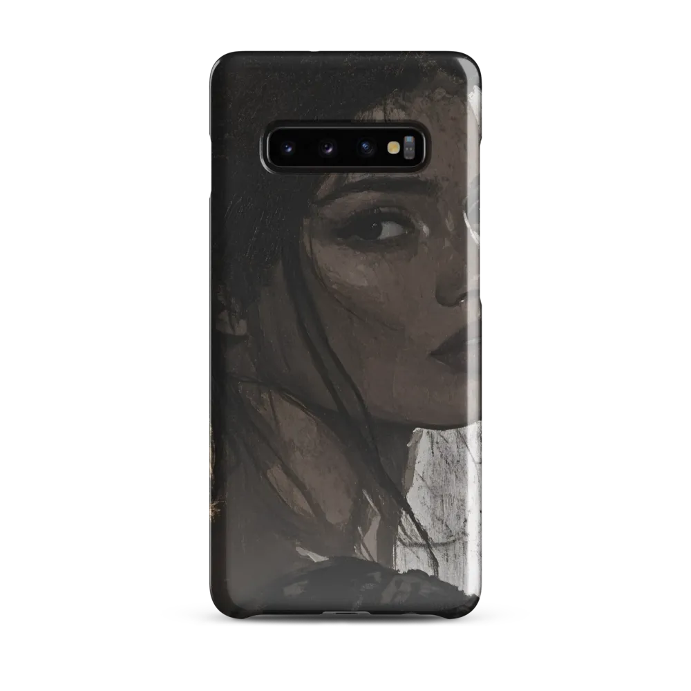 Mysterious Gaze | Phone Case |  S10 Plus | Snap Case | Glossy