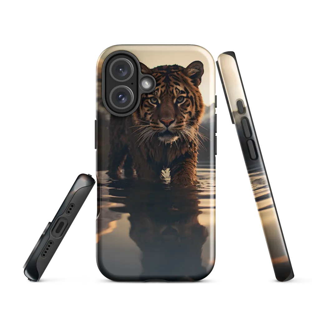 Majestic Reflection: The Tiger's Domain
