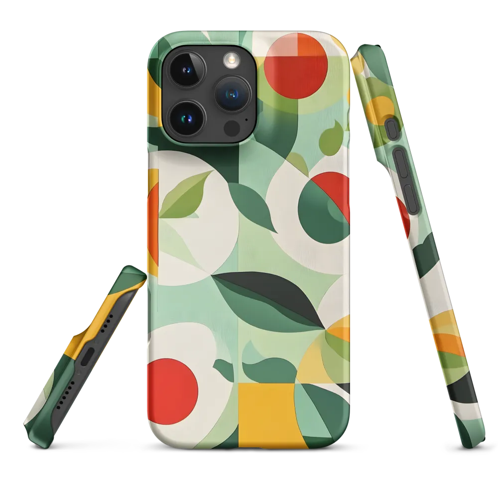 Harmony in Shapes: A Playful Abstract Design