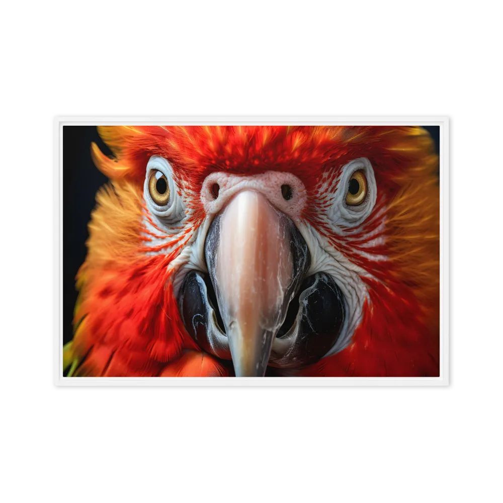 The Fiery Gaze of the Parrot
