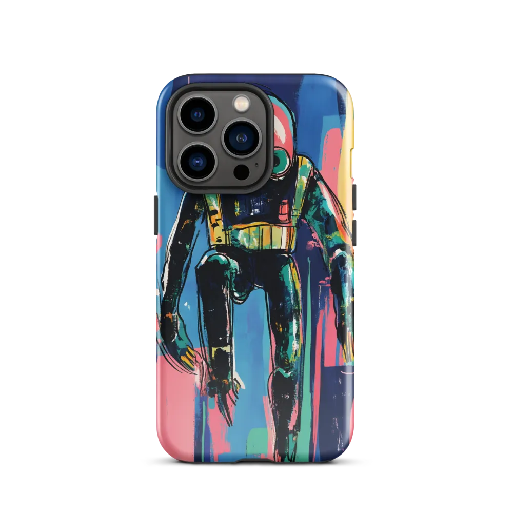 Diver in Vibrant Motion