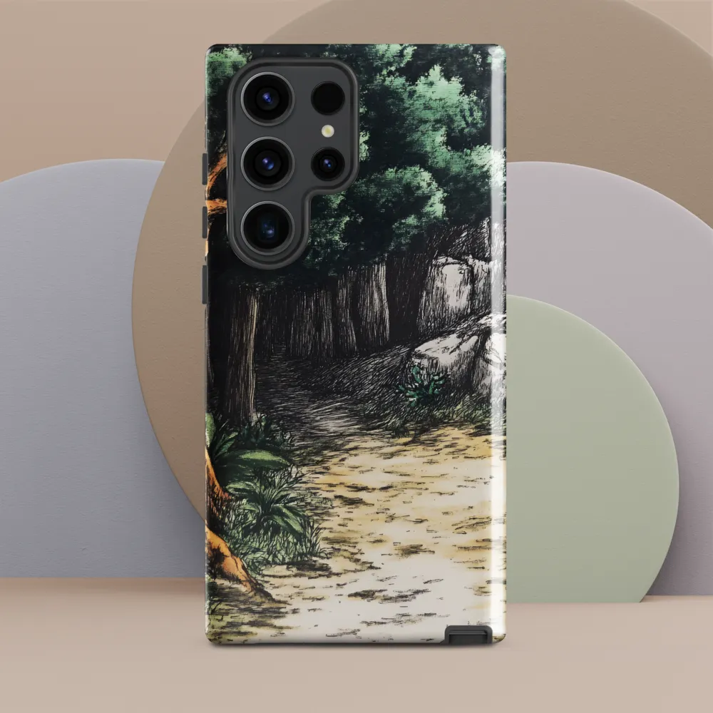 Pathway Through Nature's Embrace