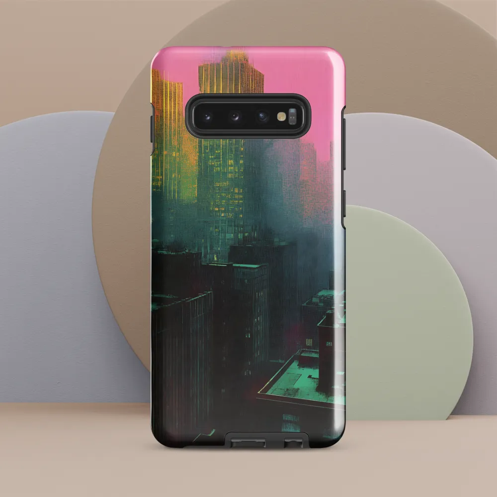 City in Twilight | Phone Case |  S10 Plus | Tough Case | Glossy