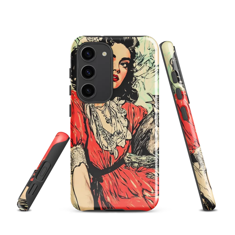 Whispers of Nostalgia | Phone Case |  S23 | Tough Case | Glossy
