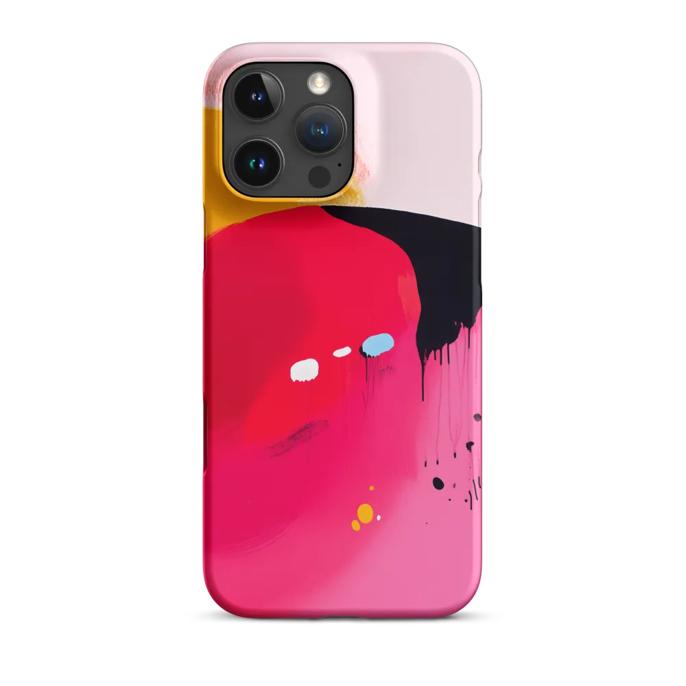 Magenta Sweep — Study in Drips and Fields