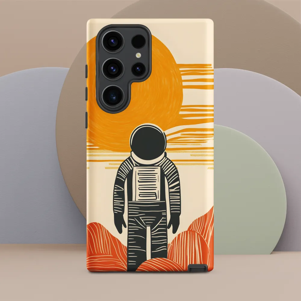 Contemplation on a Distant World | Phone Case |  S23 Ultra | Tough Case | Matte