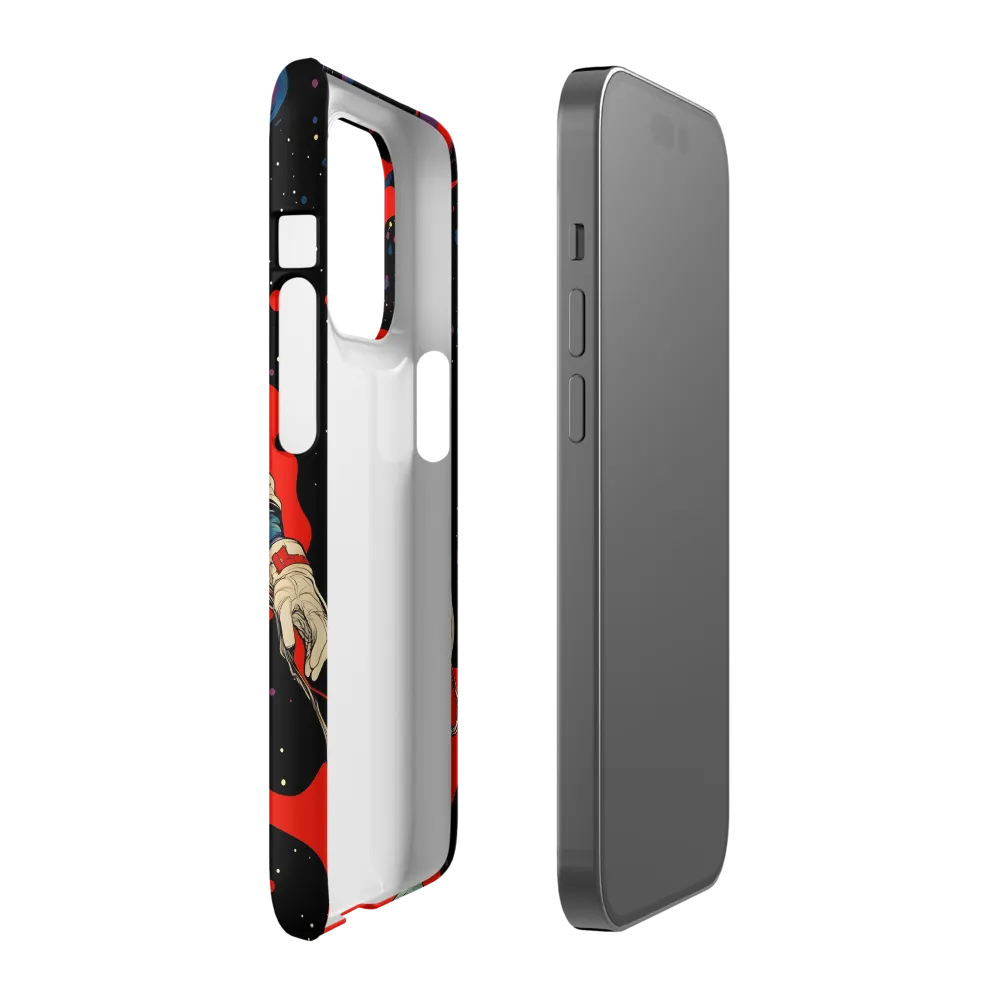 Astronaut in Cosmic Reverie | Phone Case |  14 Pro | Snap Case | Matte