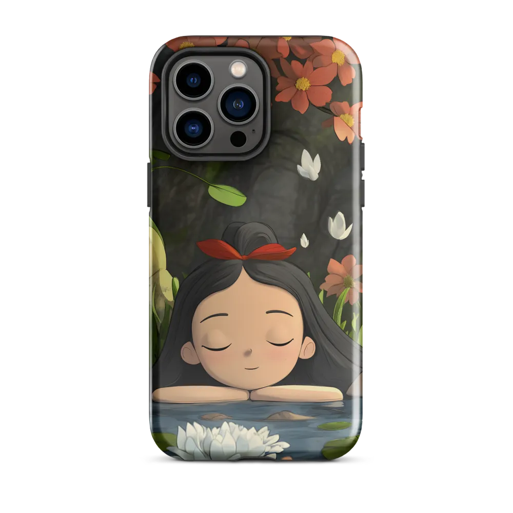 Tranquility by the Waterside | Phone Case |  14 Pro Max | Tough Case | Glossy