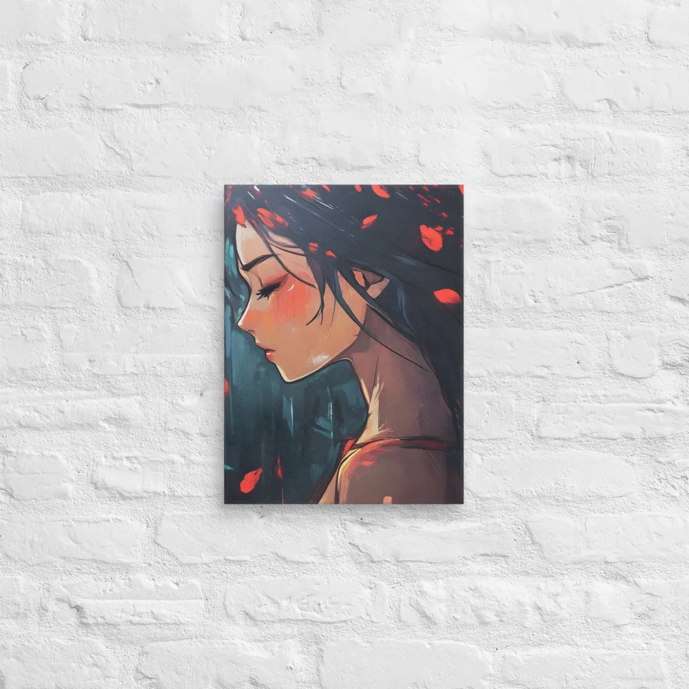 Whispers of Melancholy | Canvas | 12″×16″