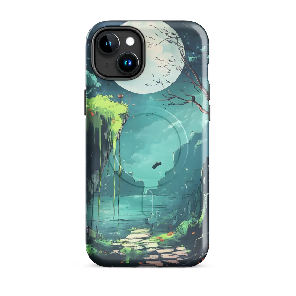 Moonlit Serenity: A Fantastical Landscape
