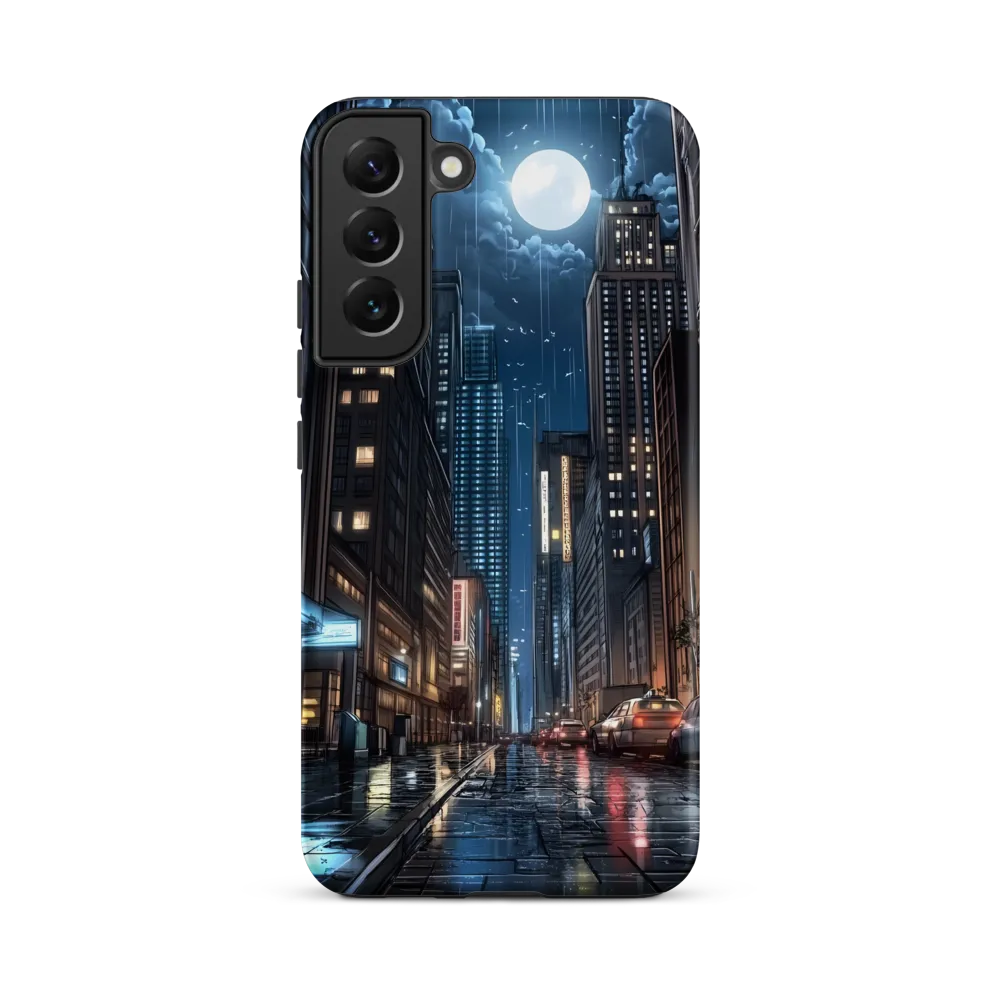 Moonlit Urban Serenity
